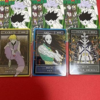 Amazon.co.jp: HUNTER×HUNTER ステータスカードコレクション第1